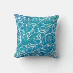 Blue sea Water Cushion
