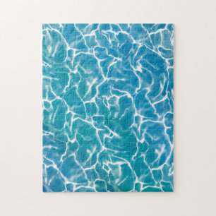 Blue Sea Water* Jigsaw Puzzle