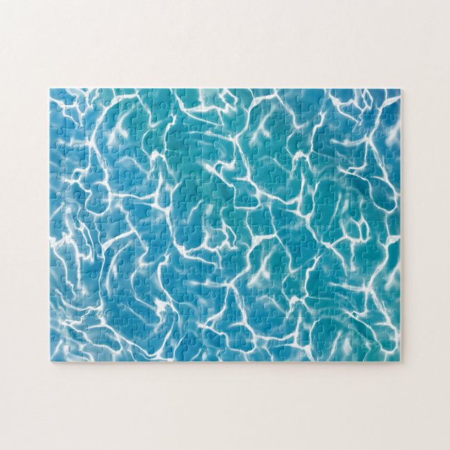 Blue Sea Water* Jigsaw Puzzle (Horizontal)