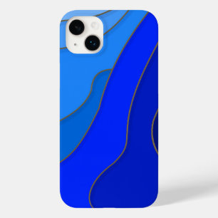 blue seabed Case-Mate iPhone 14 plus case