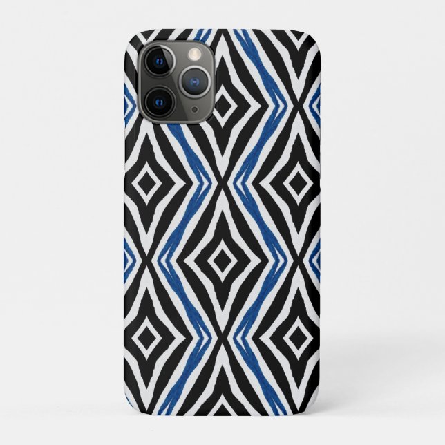 Blue Seamless  Pattern  Case-Mate iPhone Case (Back)