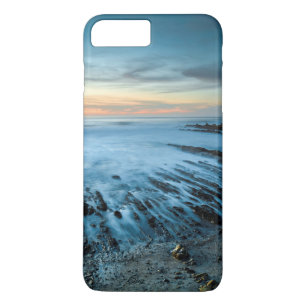 Blue seascape at sunset, California iPhone 8 Plus/7 Plus Case