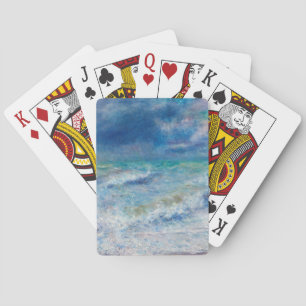Blue Seascape by Renoir Playing Cards