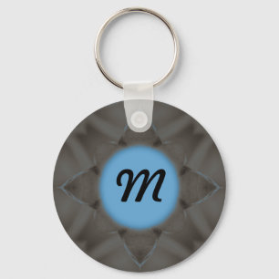 Blue Selenium Symmetry Key Ring