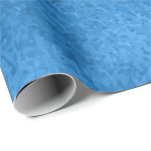 Blue Serenity – Watercolor Texture Wrapping Paper