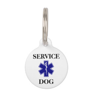 Service dog shop tags