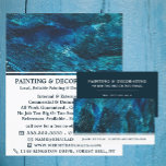 Blue Shade, Painter & Decorator Advertising Flyer<br><div class="desc">Blue Shade,  Painter & Decorator Advertising Flyer by The Business Card Store.</div>