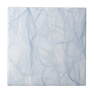 Blue Shadow Pattern Tile