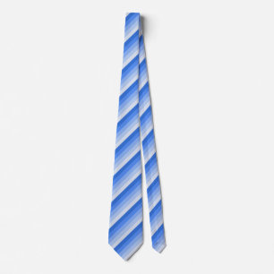 Blue shadow stripes tie