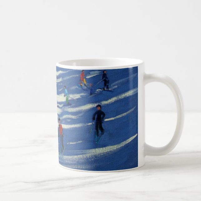 Blue shadows Morzine Coffee Mug (Right)