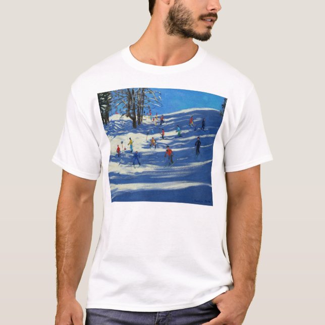 Blue shadows Morzine T-Shirt (Front)