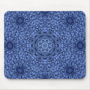 Blue Shag Persian Rug Mouse Mat