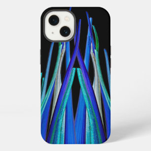 blue shards Case-Mate iPhone case