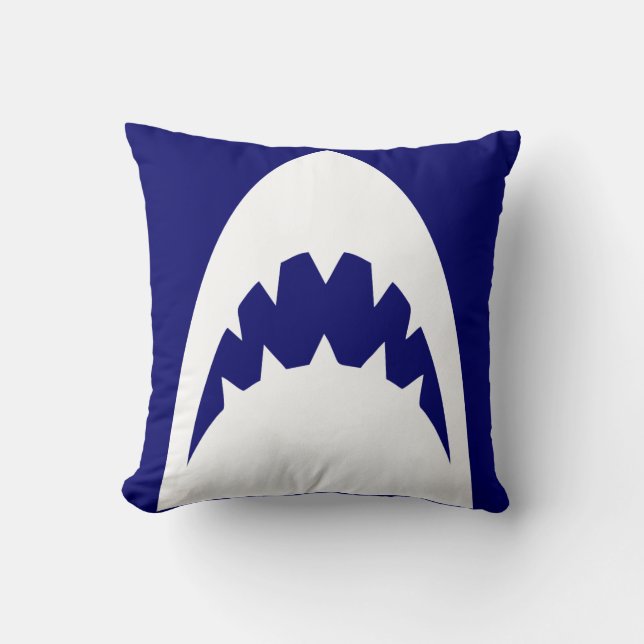 BLUE SHARK PILLOW SERIES. OTHER COLORS AVAILABLE (Front)