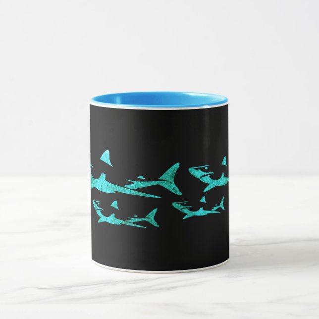 Blue Sharks Mug (Center)