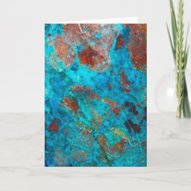 Blue Shattuckite Card (Front)