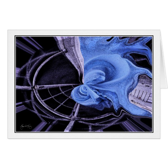 Blue Sheet Abstract (Front Horizontal)