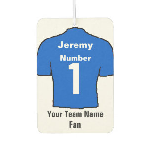 Blue Shirts Fan Car Air Freshener