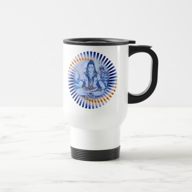 Blue Shiva Mug (Right)