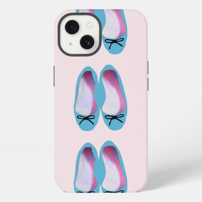 Blue Shoes iPhone Case (Back)