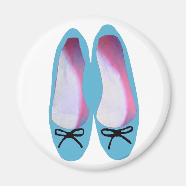 Blue Shoes Magnet (Front)