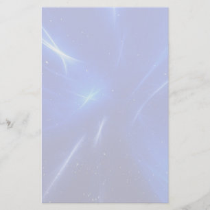 Blue Shooting Stars Stationery