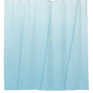 Blue Shower Curtain