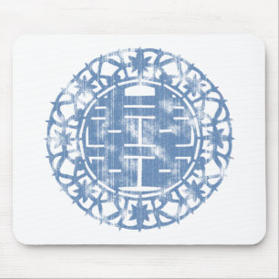 Blue Shuan Xi Mouse Mat