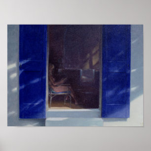 Blue Shutters 1985 Poster