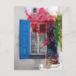 Blue Shutters Postcard