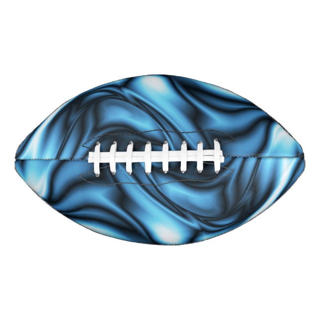 Blue Silk wave American Football (Front)