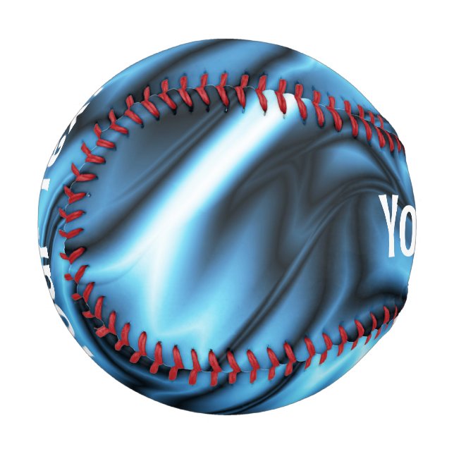 Blue Silk wave Baseball (Front Left)