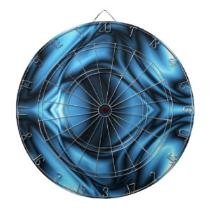Blue Silk wave Dartboard