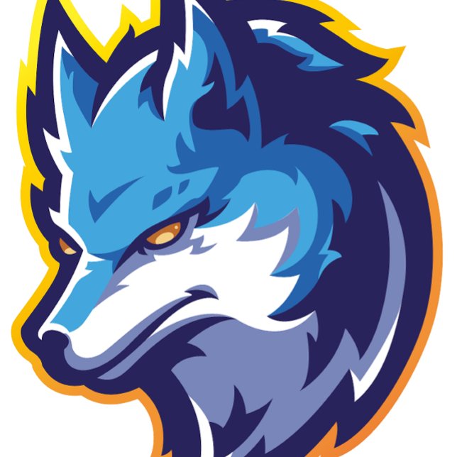 Blue silver fox T-Shirt (Creator Uploaded)