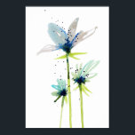 Blue Sisters Poster<br><div class="desc">Featuring handmade art by Washington state artist,  Tonya Doughty.

If you would like this design on an item not listed in my shop,  please don't hesitate to ask if it's possible! Just contact me.</div>