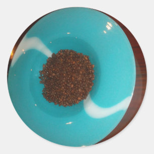 Blue Skeezer Classic Round Sticker