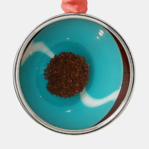 Blue  Skeezer Metal Tree Decoration