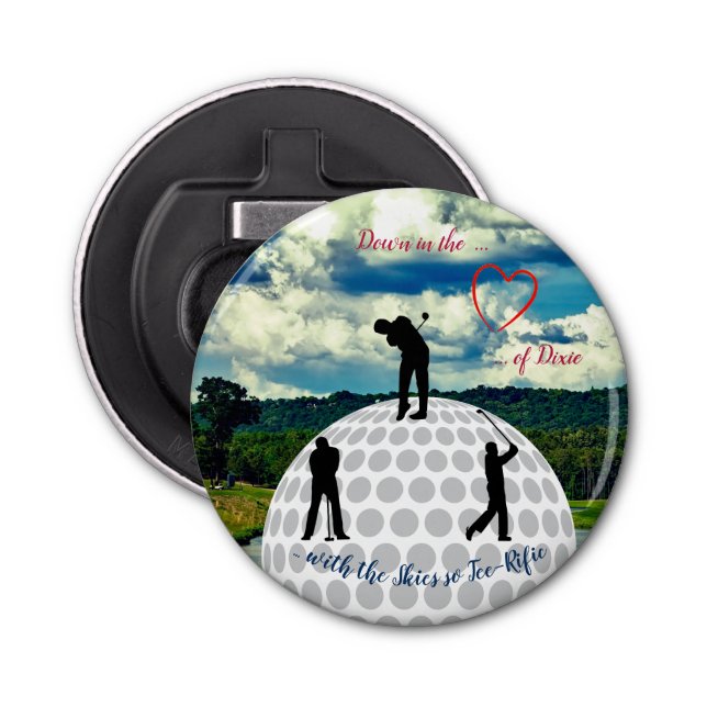 Blue Skies Alabama Bottle Opener (Front)