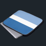 Blue Skies and Clouds Neoprene Laptop Sleeve<br><div class="desc">Carry around your laptop in style in this blue and white case.</div>