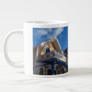 Blue Skies and Gingerbread - Martha's Vineyard Large Coffee Mug