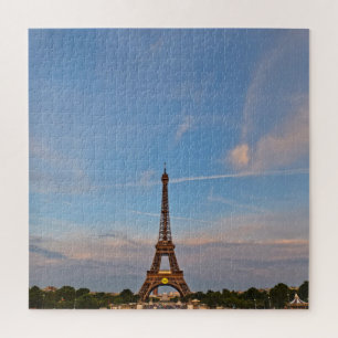Blue Skies and the Eiffel Tower - 20x20 - 676 pcs. Jigsaw Puzzle