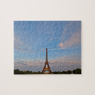 Blue Skies and the Eiffel Tower - 8x10 - 110 pcs Jigsaw Puzzle