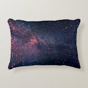 Blue skies filled of stars decorative cushion