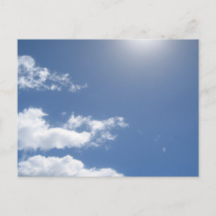 Blue Skies post card