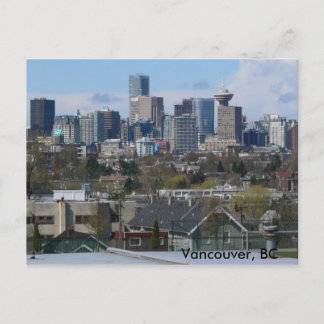 Blue Skies, Vancouver, BC Postcard