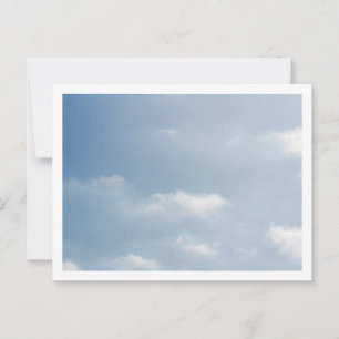 Blue Skies with Clouds 5957 Relaxing Peaceful Postcard