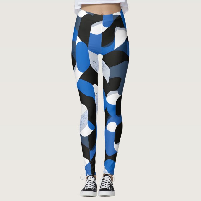 Blue Skin Leggings (Front)