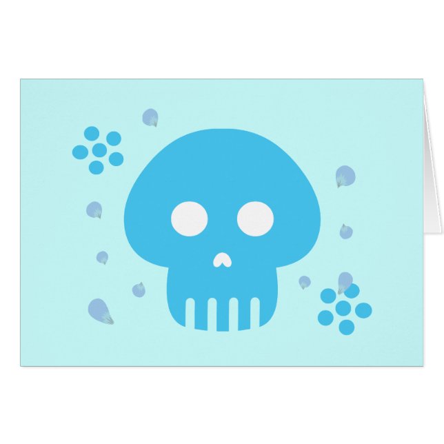 Blue Skull (Front Horizontal)