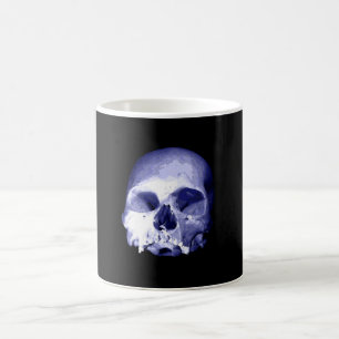 Blue Skull Coffee Mug