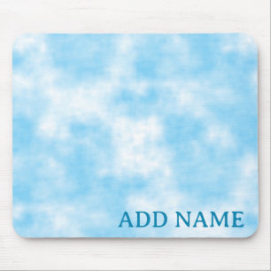 Blue Sky and Cloud Art Custom Mouse Mat